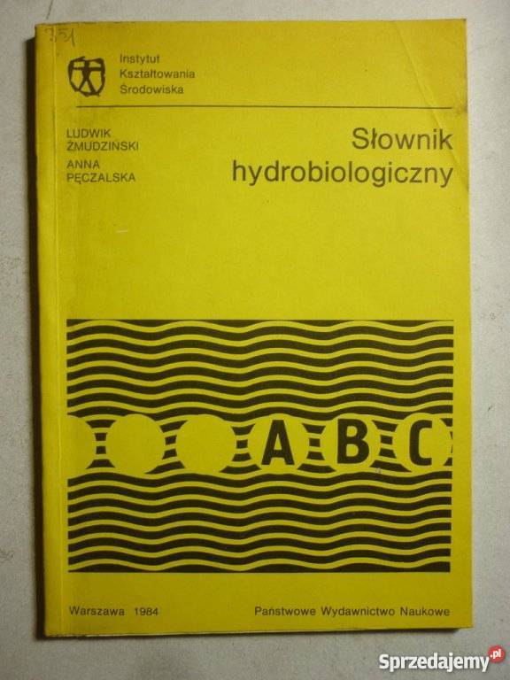 SŁOWNIK HYDROBIOLOGICZNY L ŻMUDZIŃSKI Ustka