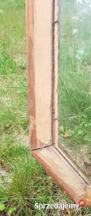 Duża stara rama ze szkłem Ruda Śląska