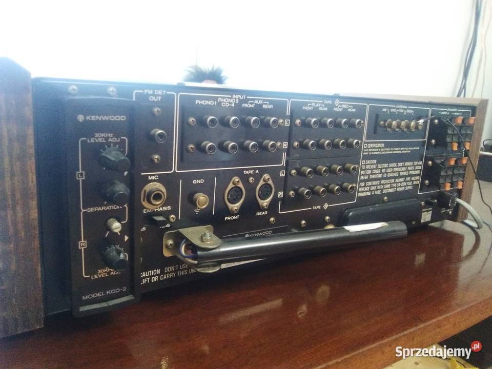 Amplituner vintage Kenwood KR 8340 wielkopolskie Poznań