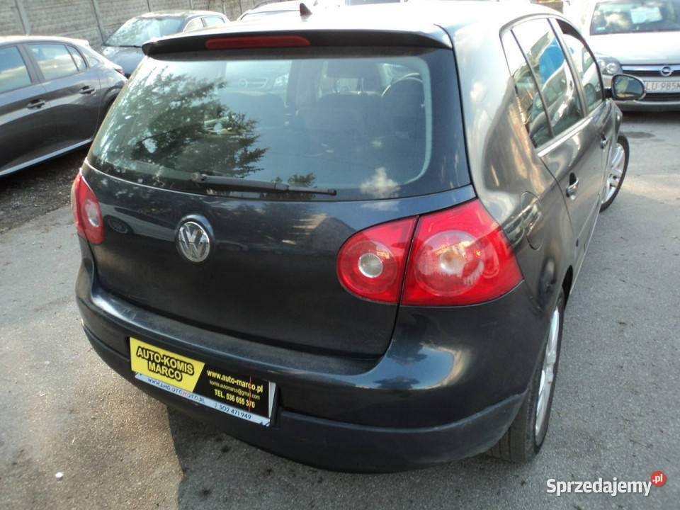 Volkswagen Golf sprzedam ładnego golfa 5 z 2008r immobilizer