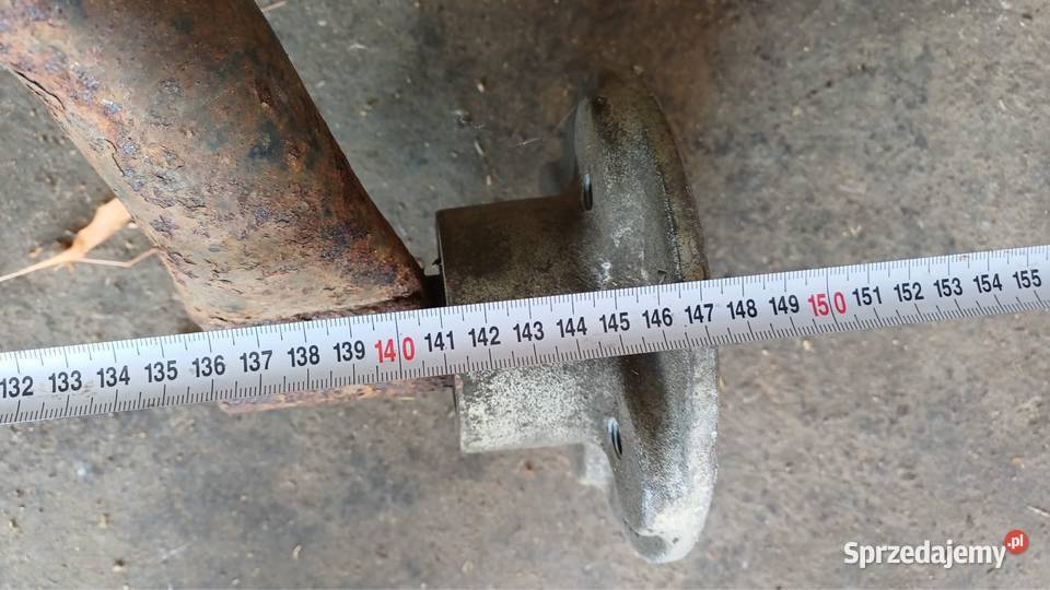 Oś do przyczepki wielkopolskie Dubin