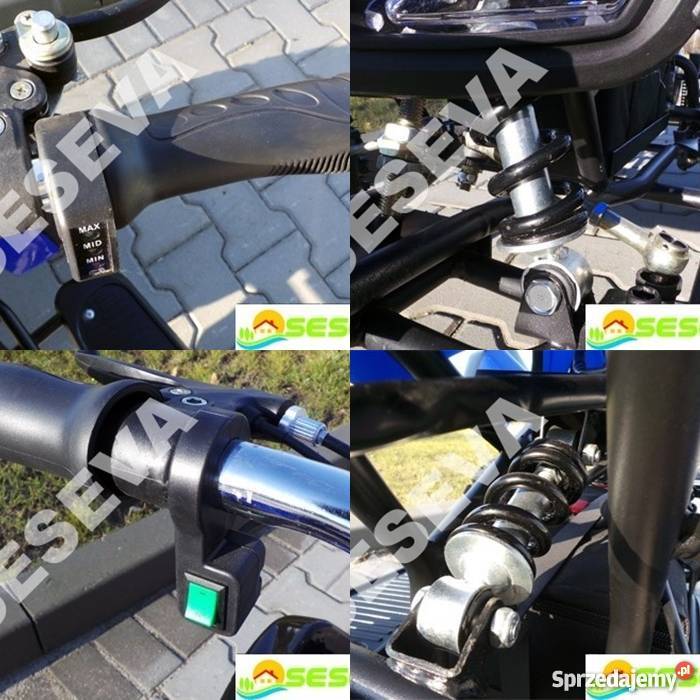 Quad Dzieci Kład ATV extrem ELEKTRYCZNY 500W sprzedam
