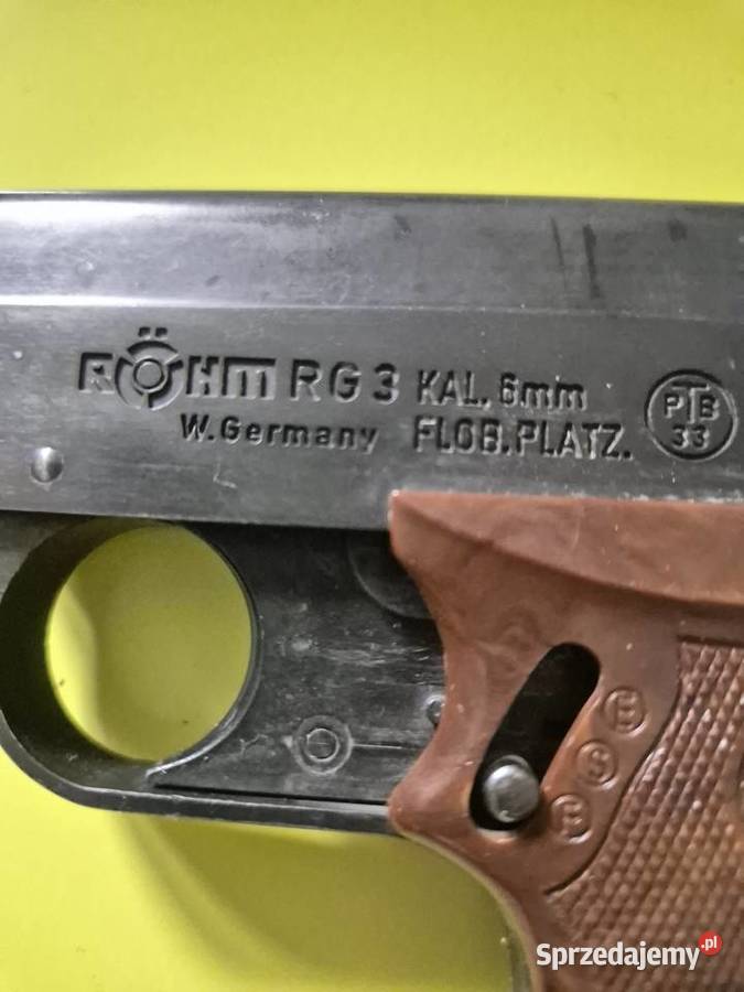 Rohm RG3 pistolet hukowy