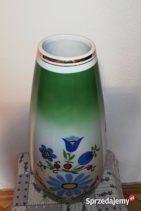 Duży wazon z epoki PRL Vintage lata 70te Warszawa