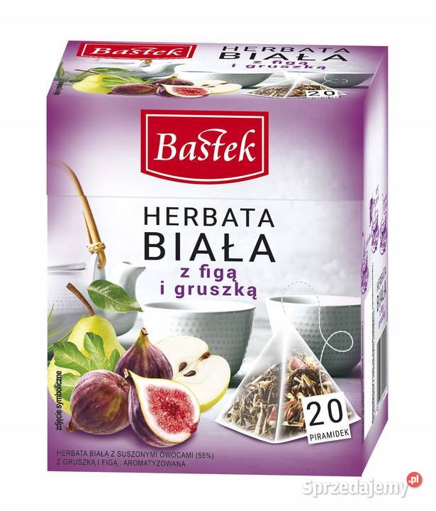 Bastek Herbata biała 20t agrest figa gruszka wielkopolskie sprzedam
