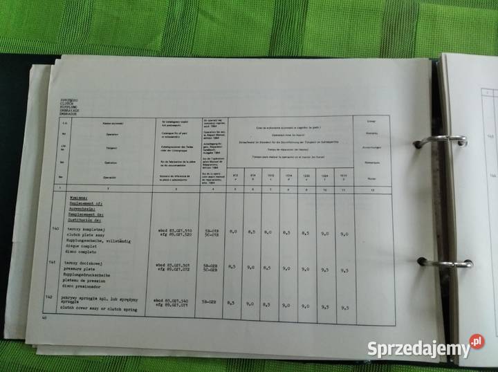 Katalog Normy Ursus 912 914 1012 1014 1222 1224 Kultura i Rozrywka sprzedam