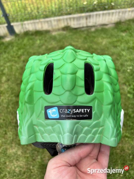 Kask Dziecięcy Rowerowy Dinozaur 4955 Zimnica