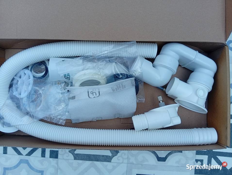 Omnires CGS syfon do wanny biały połysk Warszawa