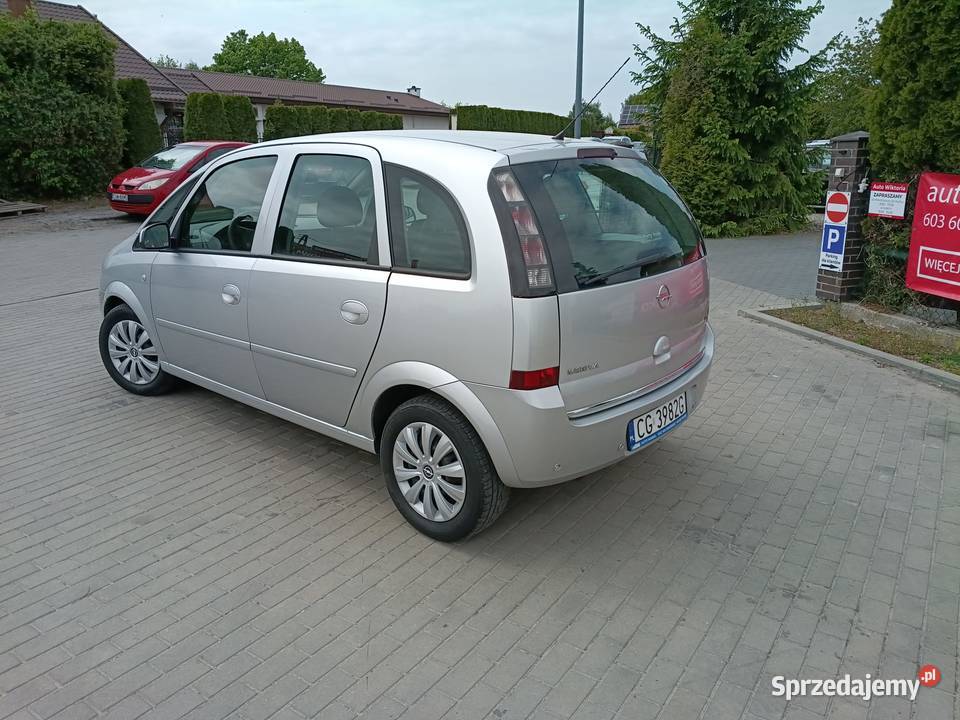 OPEL MERIVA 16 benzyna 105 klima Opel kujawsko-pomorskie Dolna Grupa sprzedam
