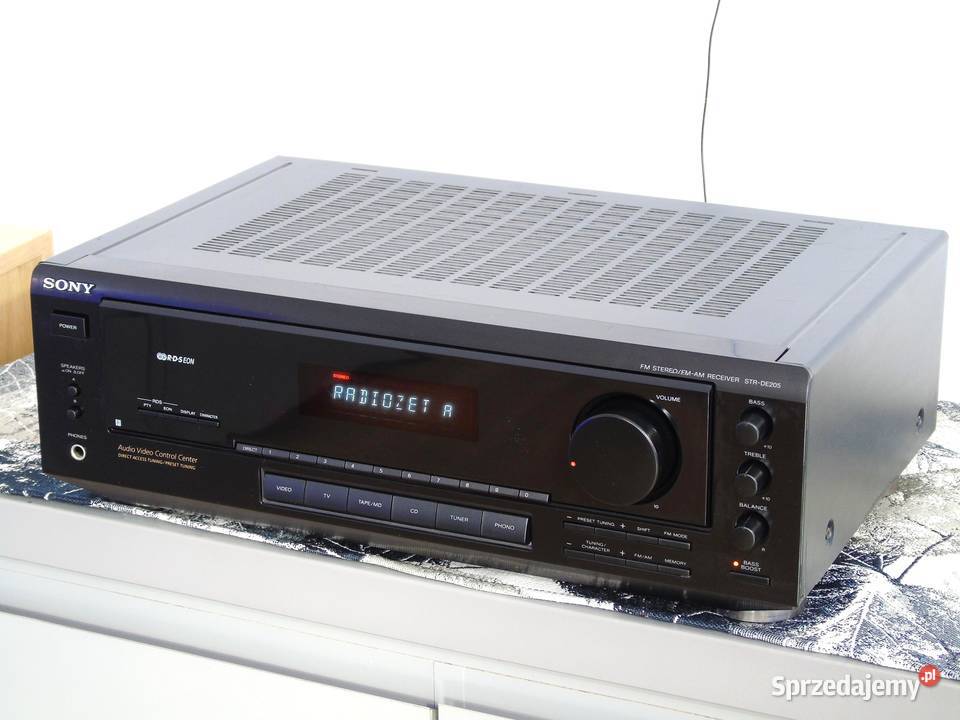 Amplituner Sony STRDE205 RDS sprawny WYSYŁKA Jasło
