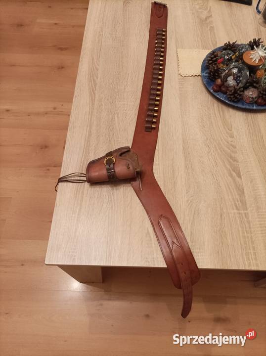 Rewolwerowy pas kowbojski na amunicję kal 44 Koszalin sprzedam