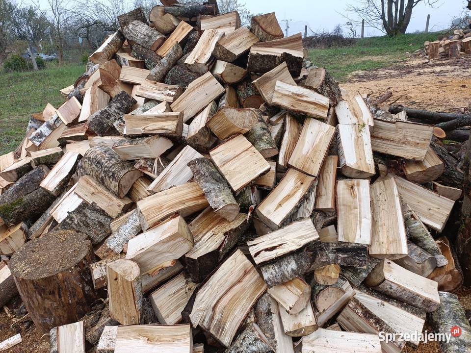 Sprzedam drewno opałowe sosnowe suche liściaste Wałcz