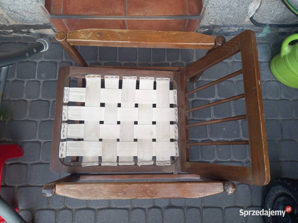 Stary stelaż fotela B8502 Stobrawa PRL vintage sprzedam