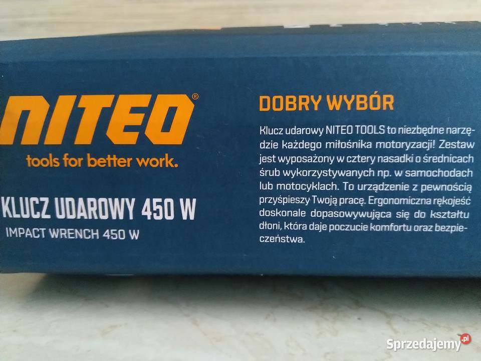 NAJTANIEJ Klucz Udarowy Wkrętarka Udarowa 450W śląskie Zabrze