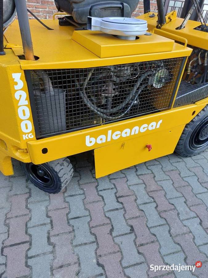 Wózek widłowy bułgar balkancar 32 tony udźwigu Sieradz