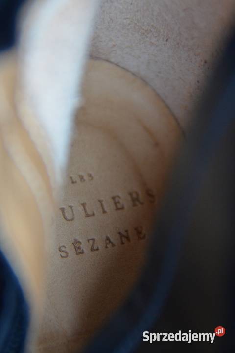 SZERSZA cholewka skóra klocek kozaki Sezane Białystok