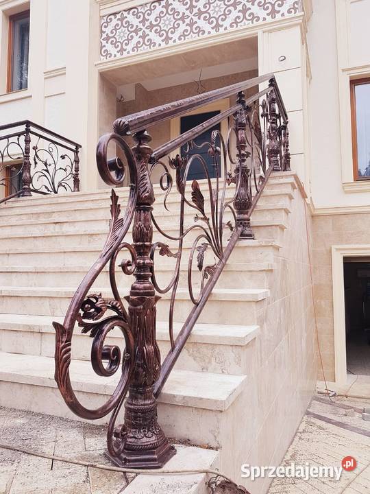 SŁUPEK ŻELIWNY OZDOBNY 120 OGRODZENIE ULICZNY warmińsko-mazurskie Gołdap