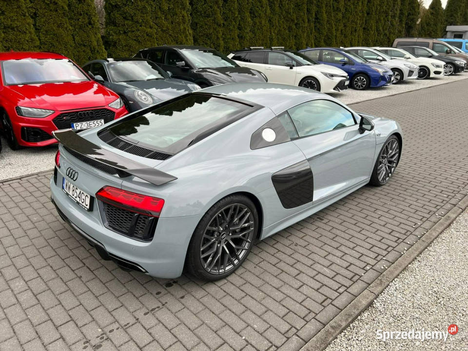 Audi R8 Salon V10 610 Ceramika Kamera 42000km Baranowo