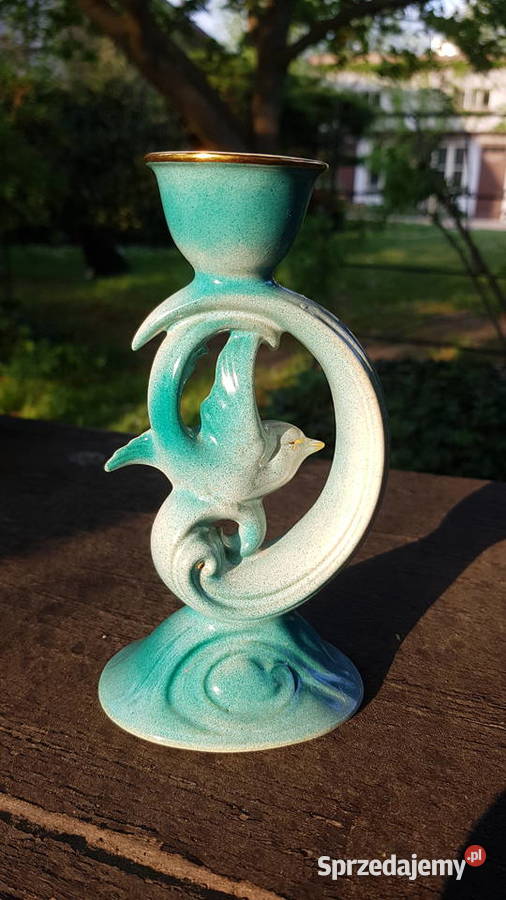 Kablowe bary ceramika świecznik Myszków