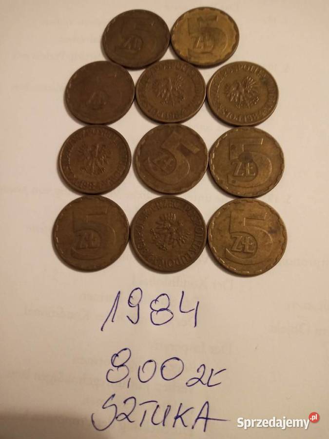 Monety PRL 5 Szczecinek