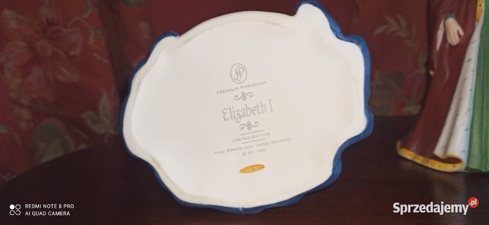 Opis Królowe Elizabeth I Franklin Porcelain Gdańsk sprzedam