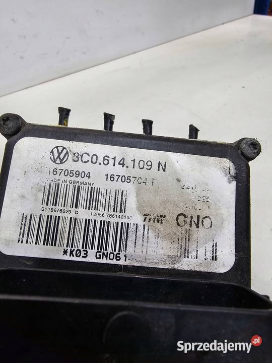 POMPA ABS ESP AUDI VW PASSAT B6 SEAT 3C0614109N Układ ABS i ESP śląskie Przystajń