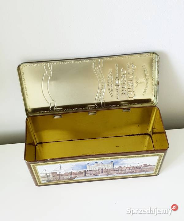 Stara puszka pudełko whisky Ruda Śląska sprzedam