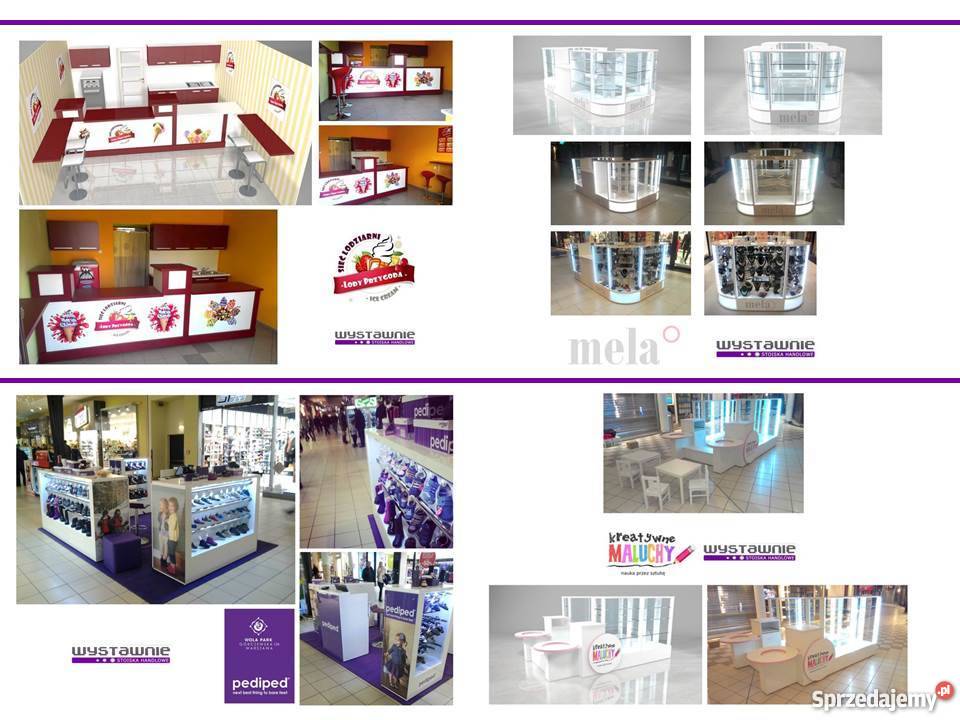 Wyspa handlowa wycena transport montaż Lublin