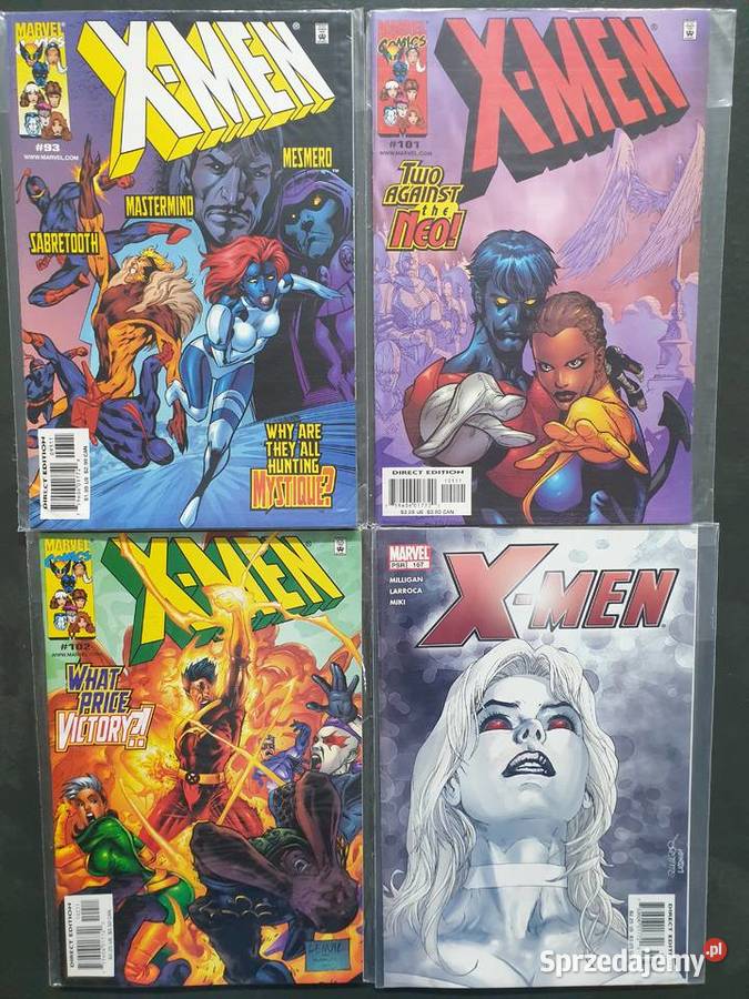 XMen kolekcja 33 oryginalnych komiksów Marvel Komiksy