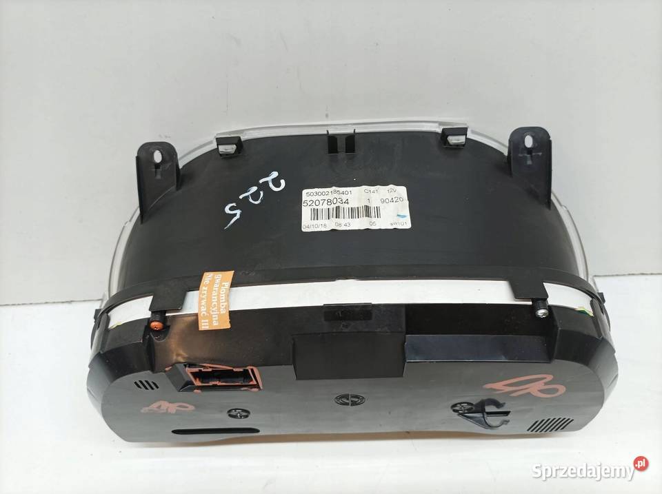 LICZNIK 52078034 14 B Fiat Fiorino III 2007