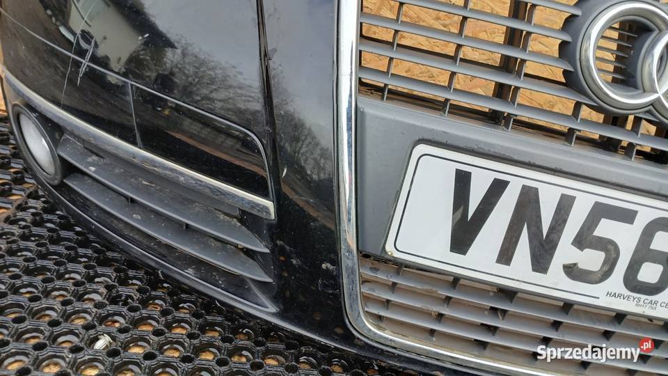 AUDI A6 C6 ZDERZAK PRZÓD GRILL HALOGEN LY9W sprzedam