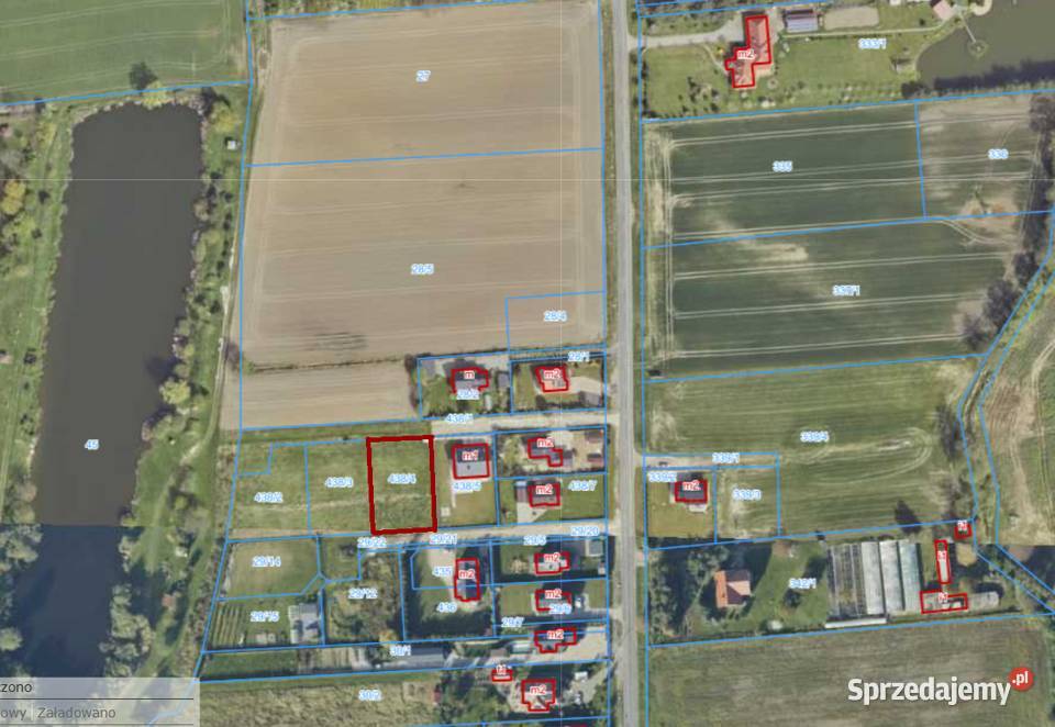 Działka budowlana Żłobizna 1163ara