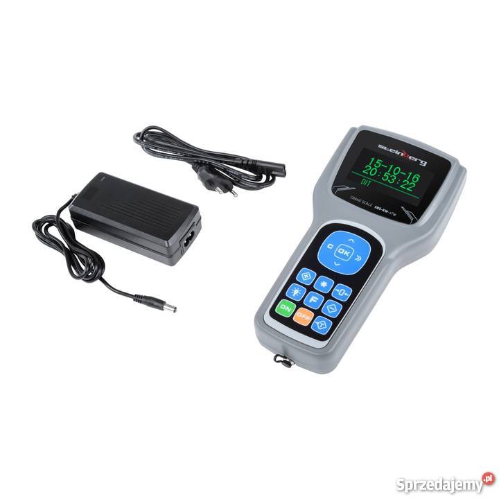 Waga magazynowa hakowa 5 ton 2 piloty Poczesna