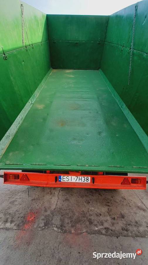 Przyczepa skorupowa Agromet Warfama 13t łódzkie Sieradz