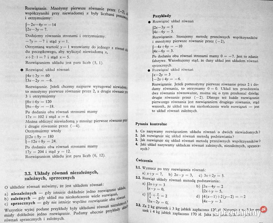 Matematyka Podręcznik ZSZ Maciej Bryński Dróbka Chełm sprzedam