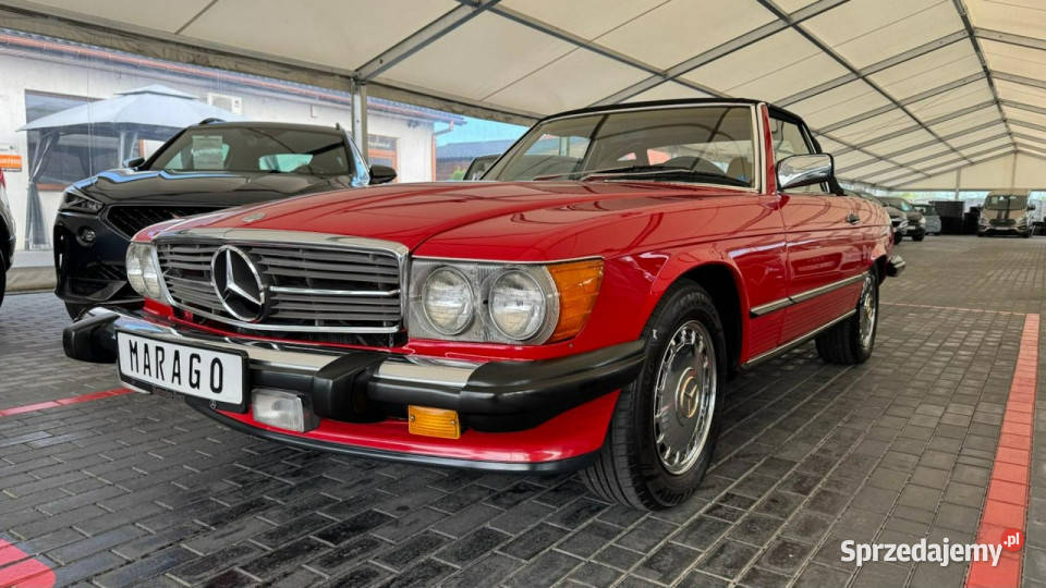 Mercedes SL 560 Mercedes sl 560 R107 19721989 benzyna łódzkie