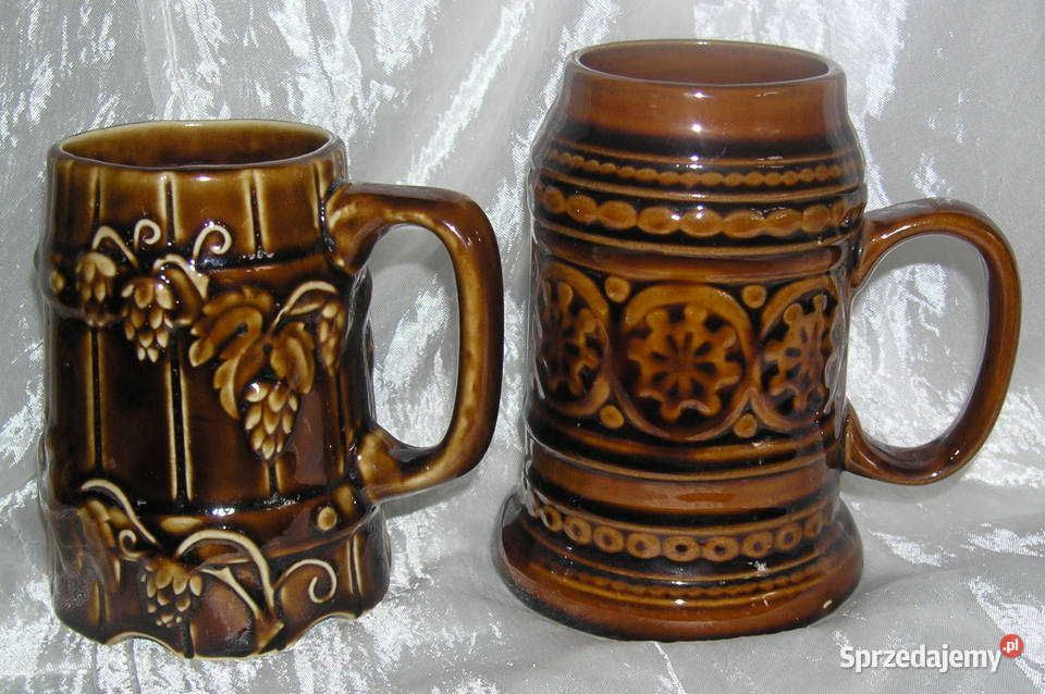 kufle ceramiczne do piwa vintageD Bartków