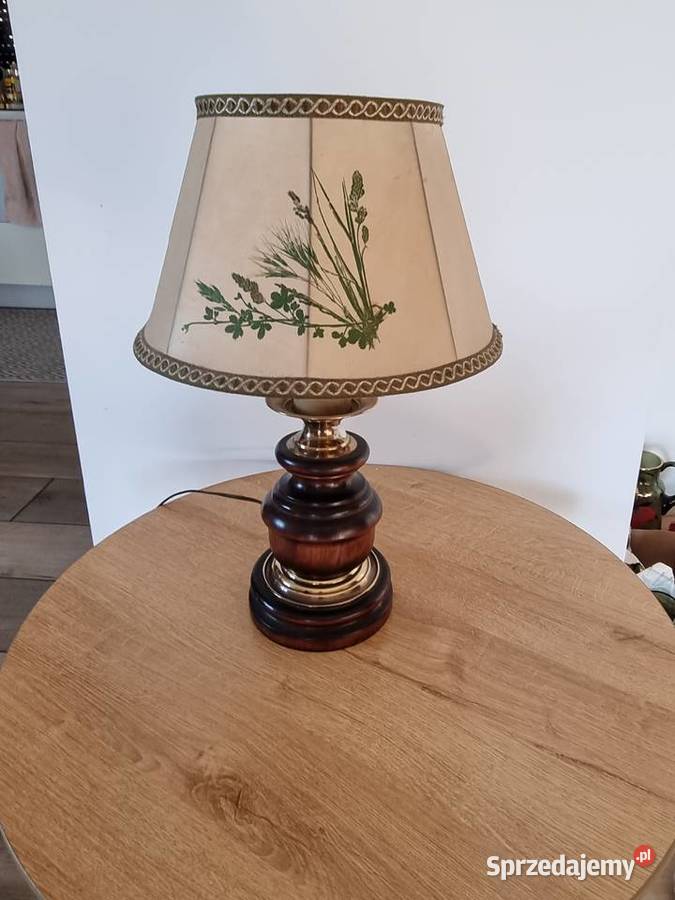 Lampa stołowa lata 7080 wielkopolskie Wola Podłężna