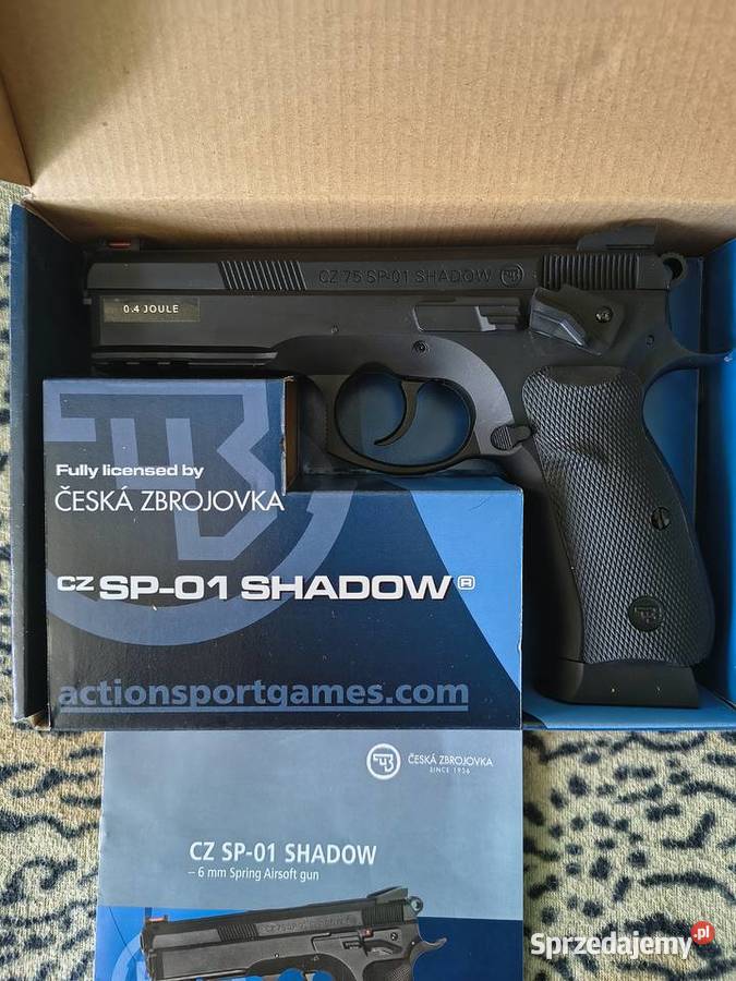 Pistolet ASG na kulki Sporty strzeleckie i myślistwo Warszawa sprzedam