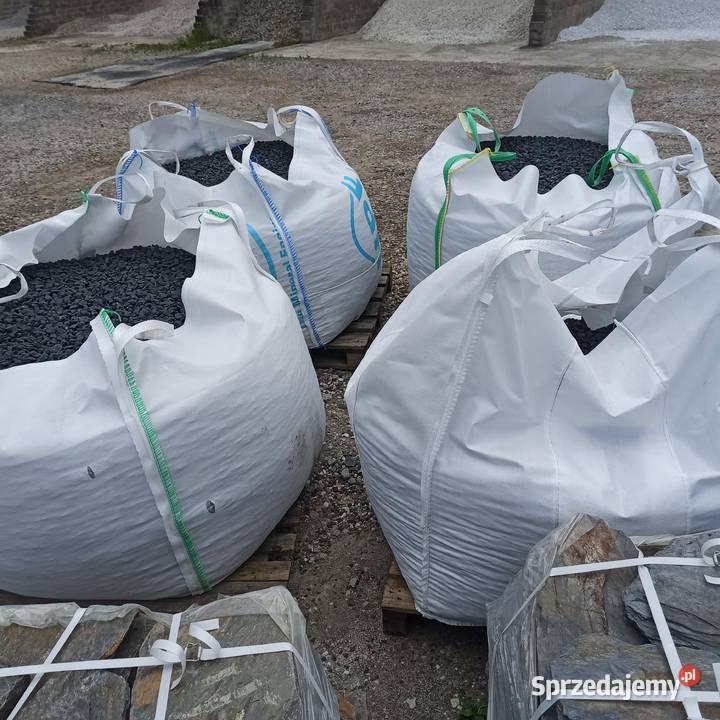 Otoczak Czarny Nero Ebano antracyt kamień małopolskie