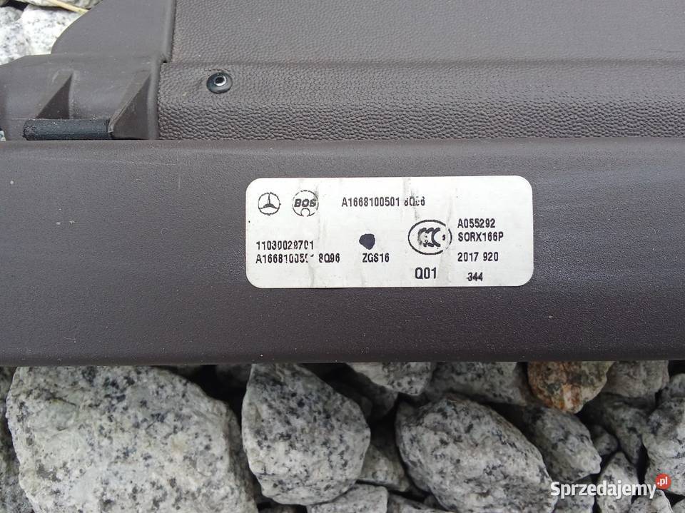 Mercedes Benz GLS roleta bagażnika nowa Wrocław