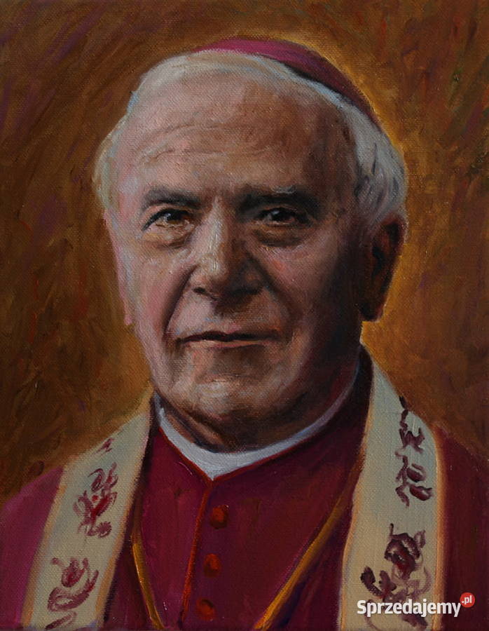 Obraz olejny Bp Józef Sebastian Pelczar Portret podkarpackie