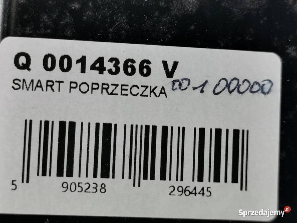POPRZECZKA PODŁOGI PRZÓD SMART 452 ROADSTER NOWA