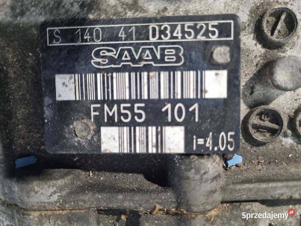 SKRZYNIA BIEGÓW Saab 93 93 II 20 t TURBO Chełm sprzedam