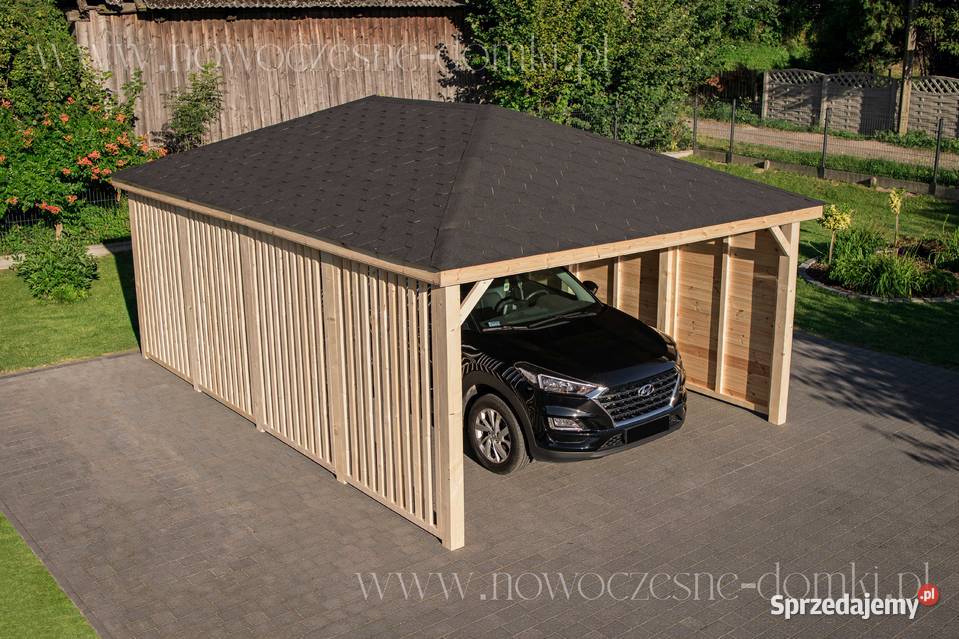 Wiata Samochodowa Drewniana San Ariano 4x6m Opole