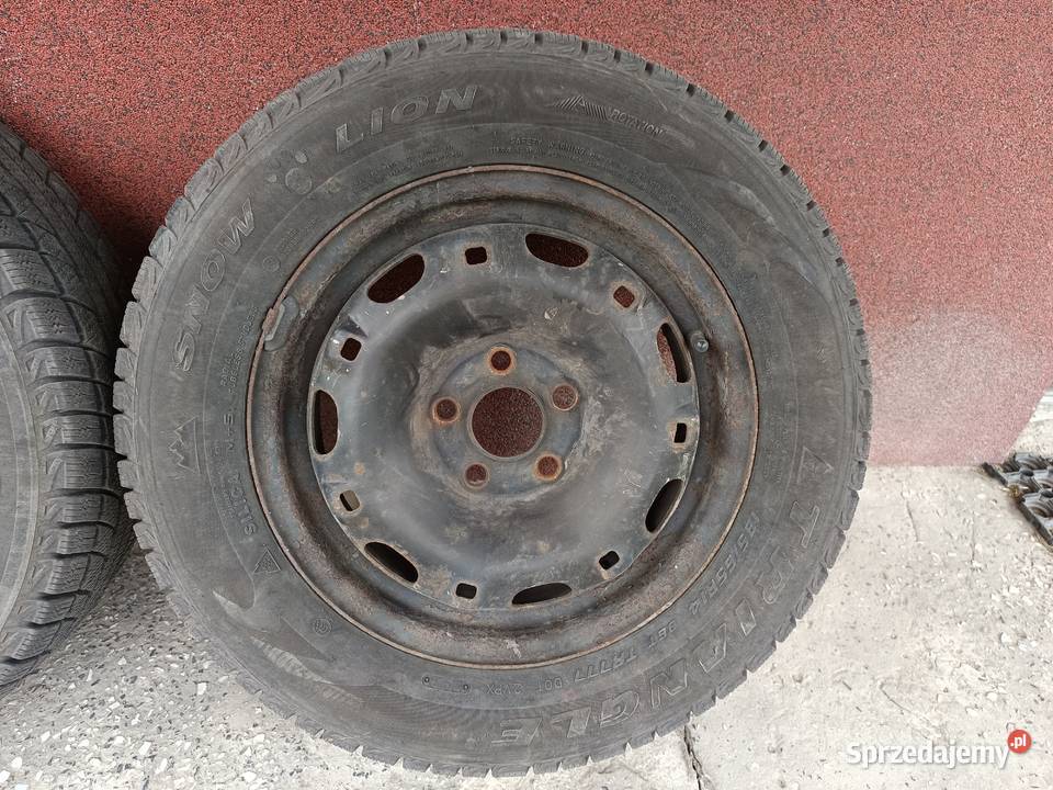 Kola 14 skoda fabia 5x100 571 ET35 opony zimowe lubelskie Bychawa sprzedam