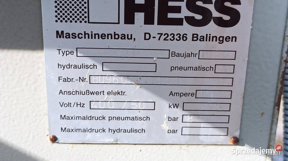 Klamkownica HESS do okien alu i PCV lignum Produkcja Kłodawa