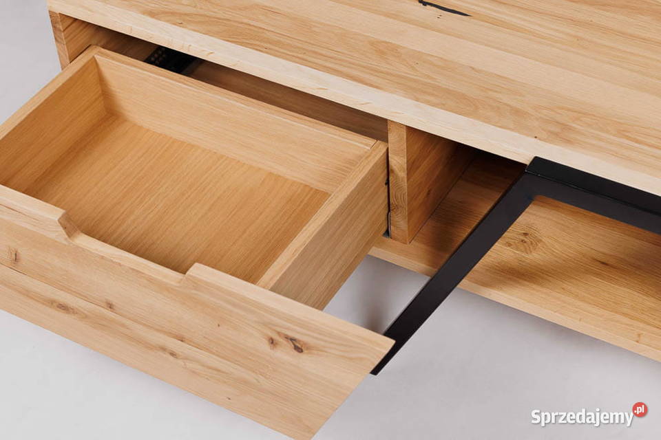 Szafka RTV Loftowa Dębowa NANO Meble Sopot