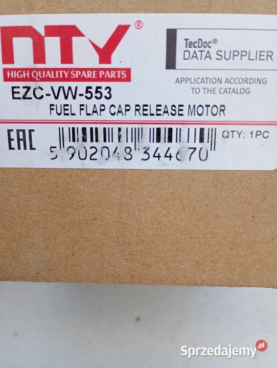 Siłownik klapki wlewu paliwa ezcvw 553 dolnośląskie Wrocław sprzedam