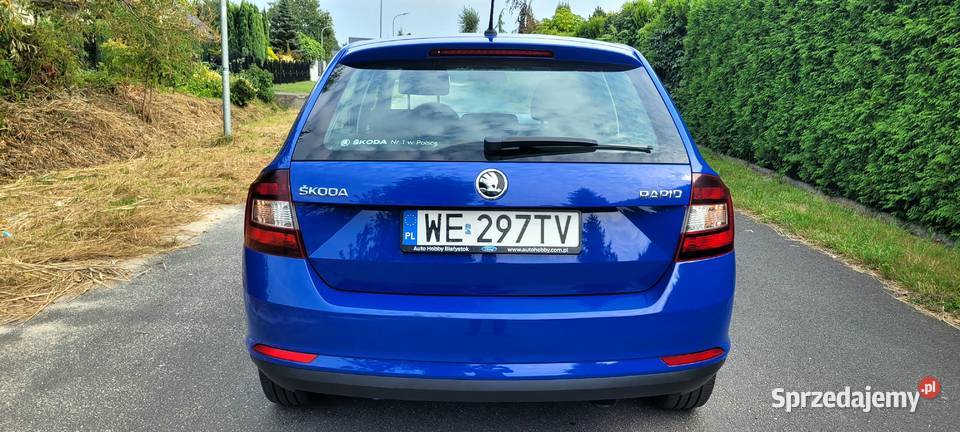 Skoda Rapid 10 TSI 95 2018r SalonPL 120TyśKm centralny zamek Wrocław